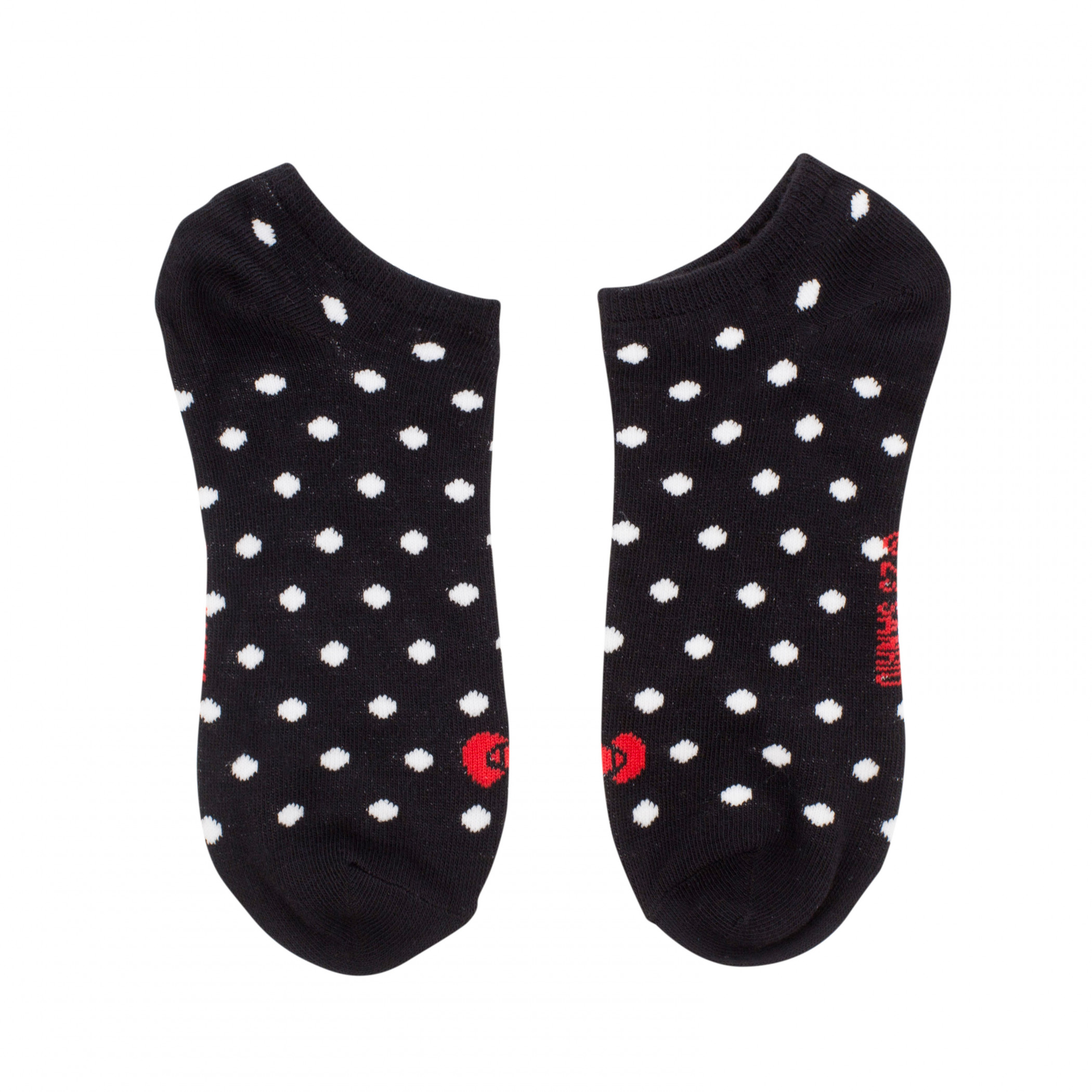 Hello Kitty Polka Dots and Stripes 5-Pack No Show Socks